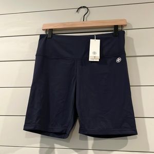 Tory sport Navy bike shorts!NWT!!!